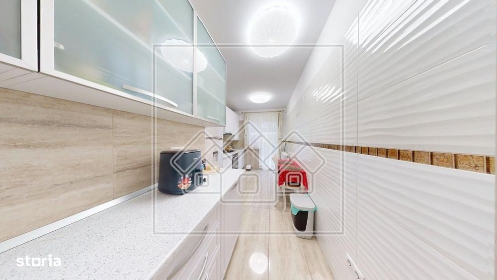 Ap. 3 camere, mobilat si utilat modern, cartier Kogalniceanu