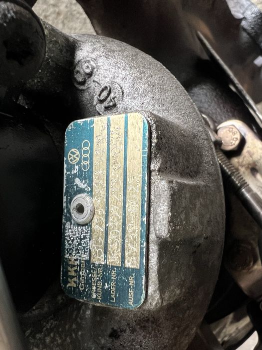 Турбина 1.9TDi 105ks BLS