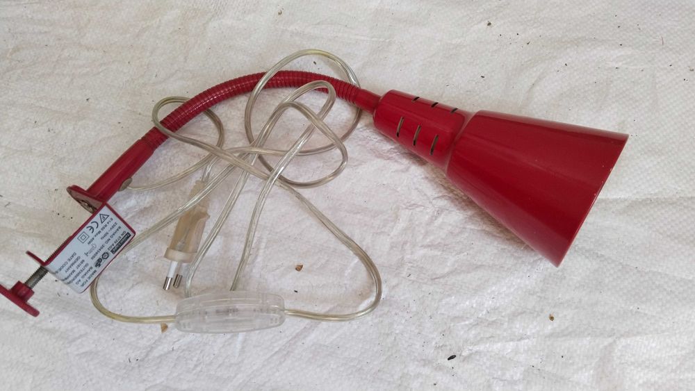 Настолни лампи метал и дърво