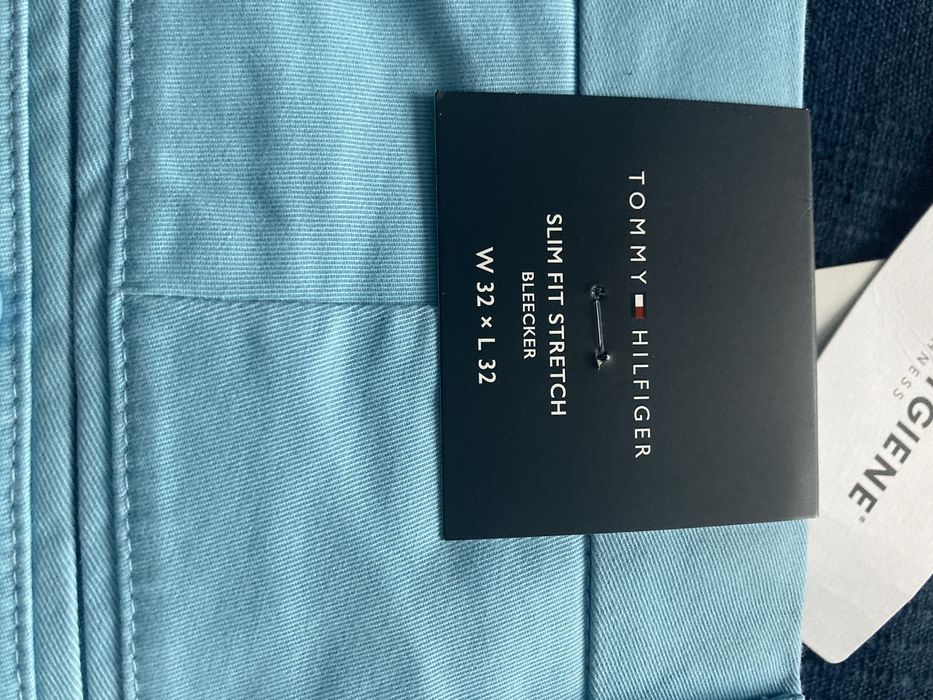 Pantaloni chino slim fit tommy hilfiger