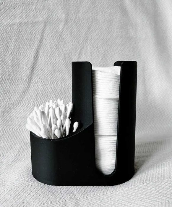 Suport Multifuncțional pentru Demachiante și Bețișoare de Urechi