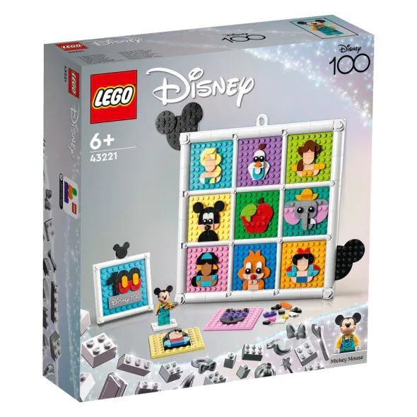 LEGO 43221 Disney 100 години анимационни легенди от Disney 43221