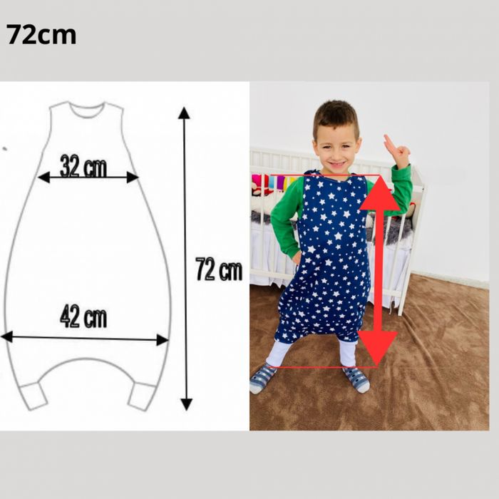 Чувалче за сън зимен Разчистваме десени!