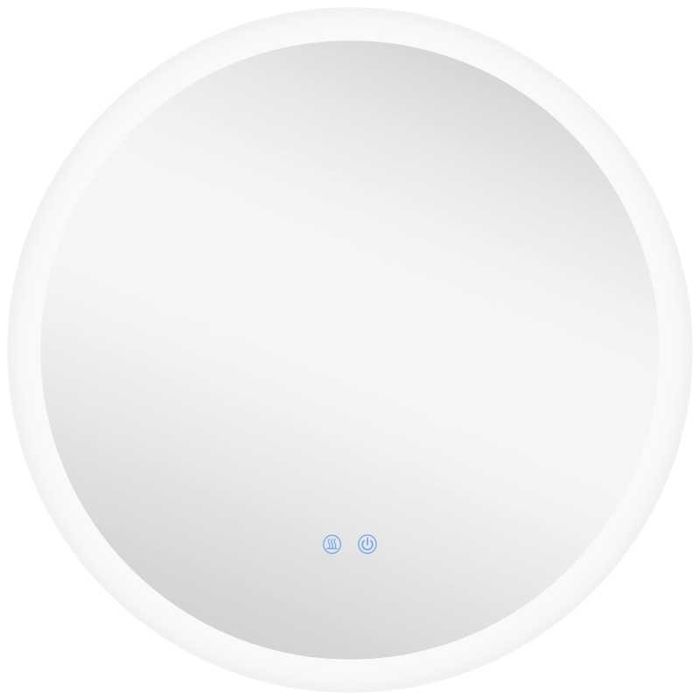 Огледало за баня Kleankin с LED осветление, сензор за докосване и функция против замъгляване