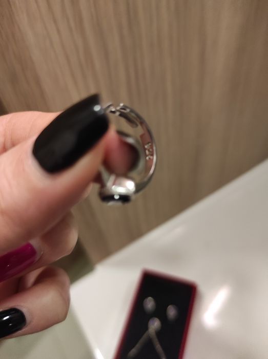 Set argint cu ametist cercei pandant lant inel reglabil