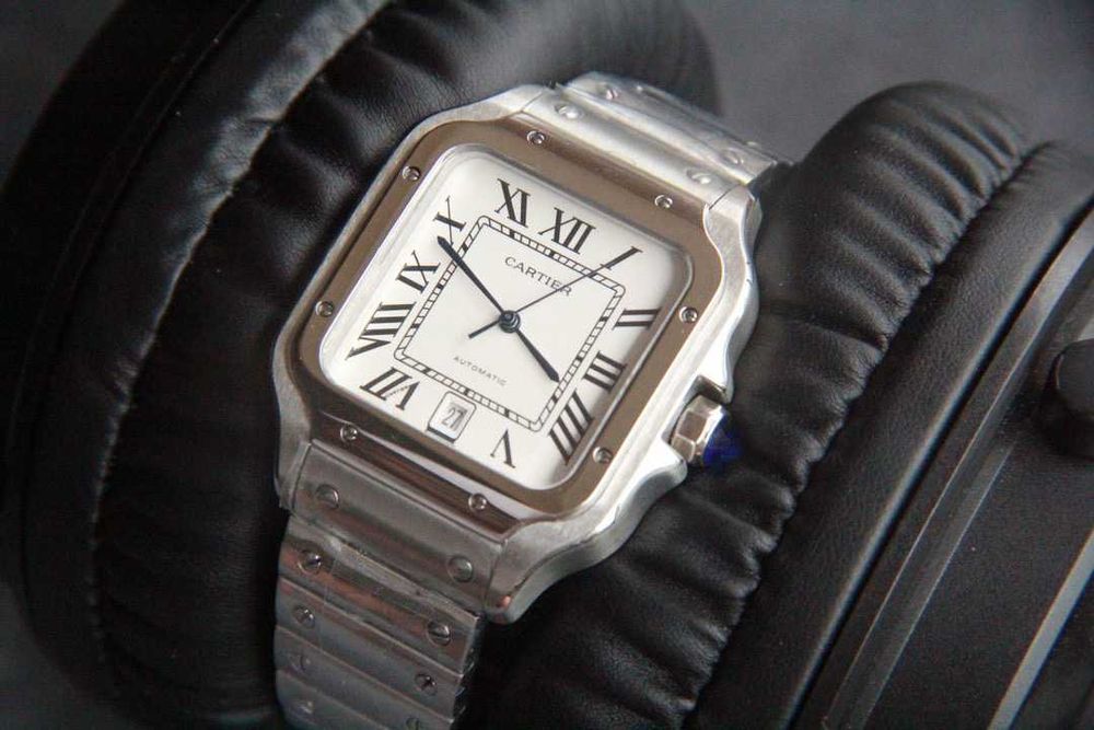 Автоматичен мъжки часовник Cartier Santos de Cartier L