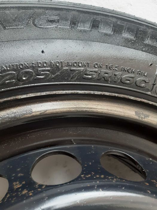 Roata rezerva VW Crafter      205/75 R16 C