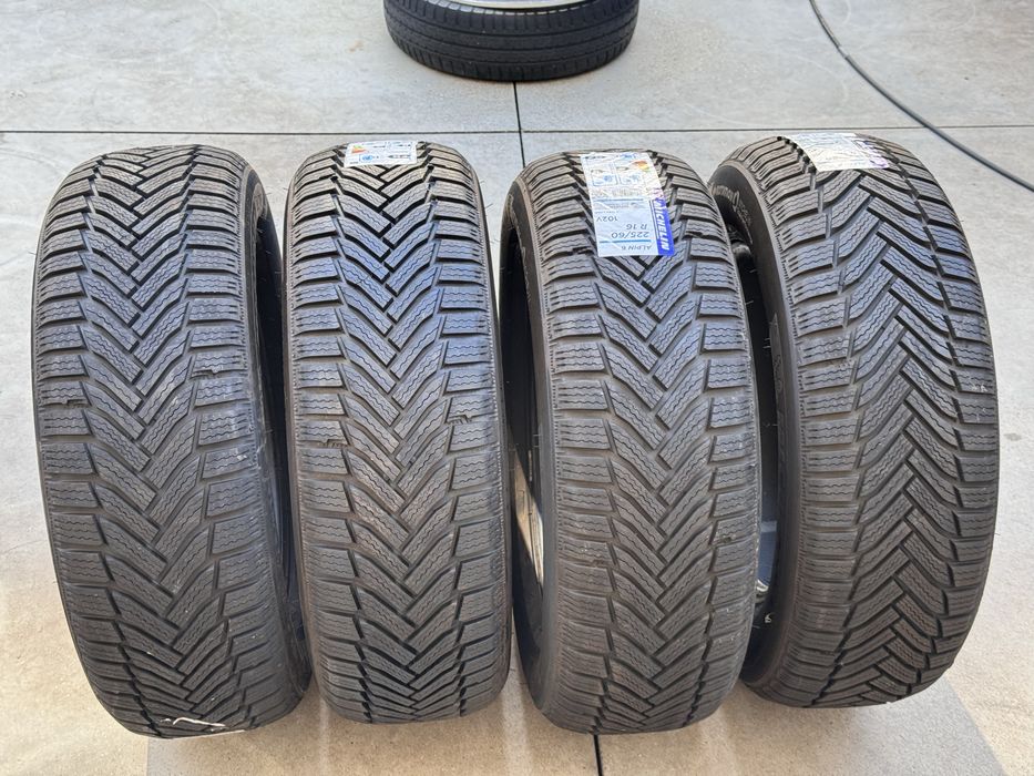 225/60/R16 Micnelin Alpin 6 4бр зимни нови dot1319