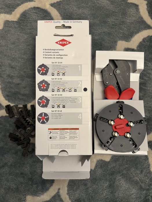 Cleste sertizare pini Knipex 97 33 02