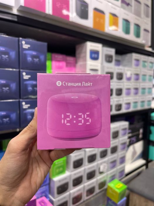 Яндекс станция лайт 2. С часами. Все цвета.