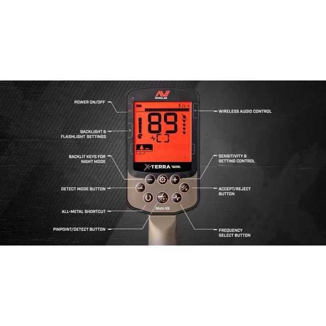 Металотърсач Minelab X-Terra Elite Expedition Pack+Minelab Pro-Find 35