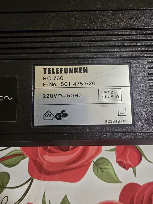 Radio  Casetofon Telefunken RC 760