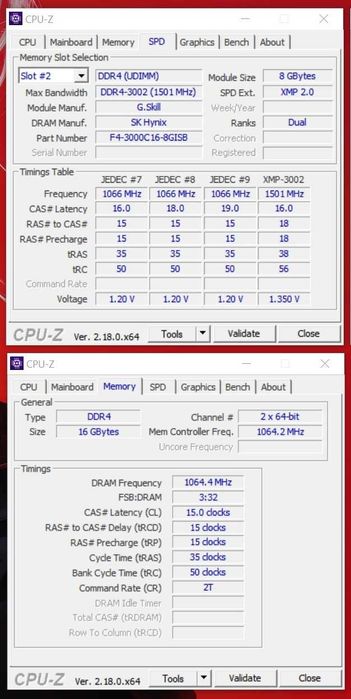 RAM 16GB 2x8gb RAM G.SKILL Aegis 3000Mhz DDR4 за компютър