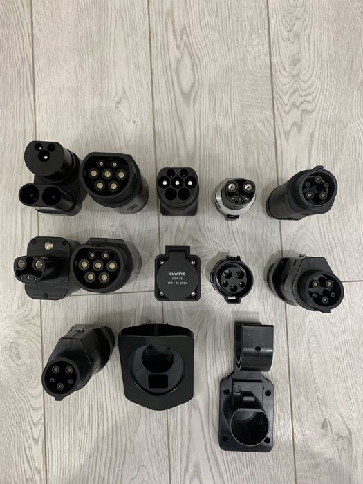 Переходник GB/T адаптер Gbt to Type2 / Gbt to Type12 / CCS2 to CCS1