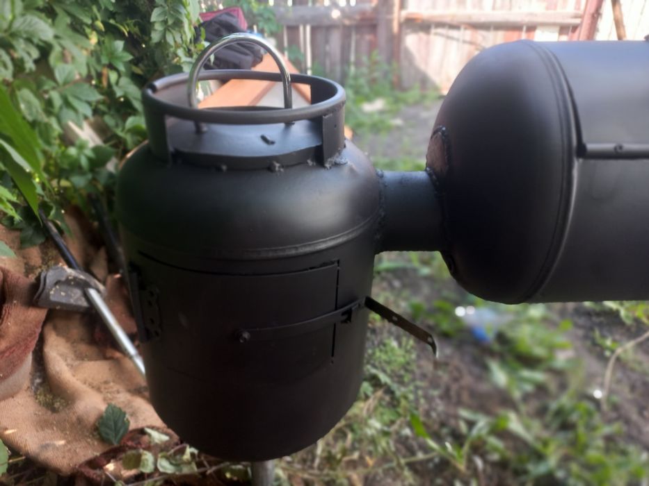 Мангал 3 в одном. Коптильня