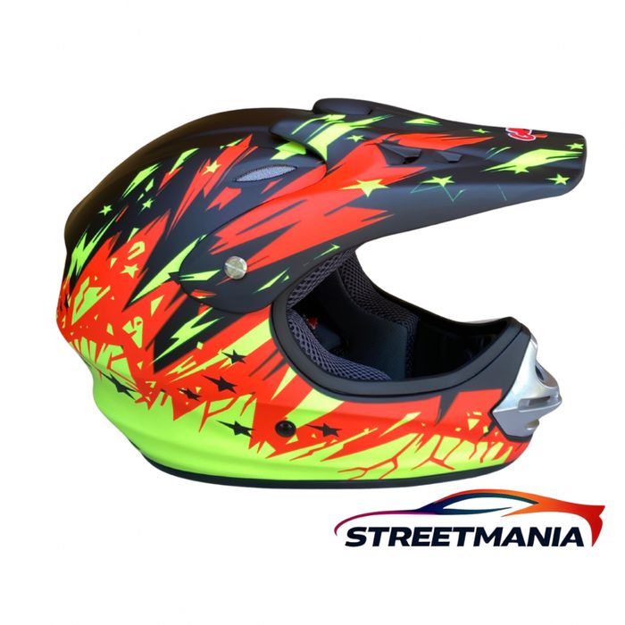 Нова Детска Кросова Каска М / каска Крос Мотор M