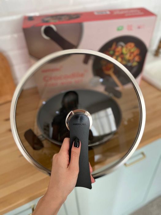 Корейский Сотейник глубокая сковорода Wok от Бренда  Happycall