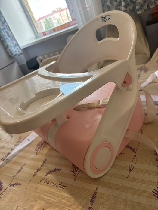 Стульчик - бустер babyton compact pink