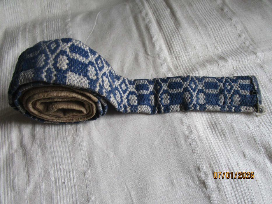 Автентичен фъкан колан за кюстендилска празнична носия