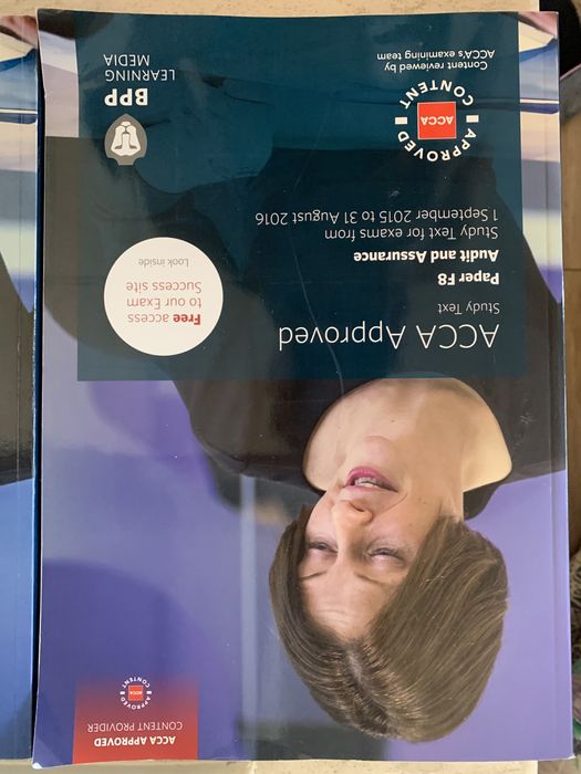 ACCA учебници F8 Audit and Assurance