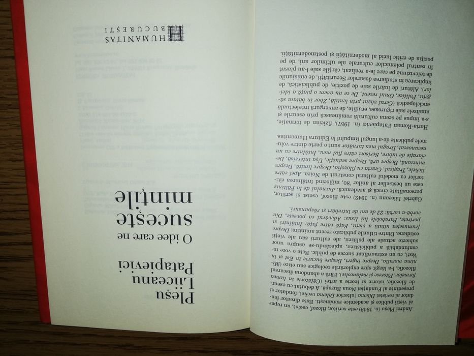O idee care ne suceste mintile - Plesu, Liiceanu, Patapievici