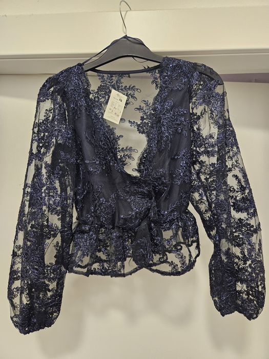 Top XS bleumarin strasuri