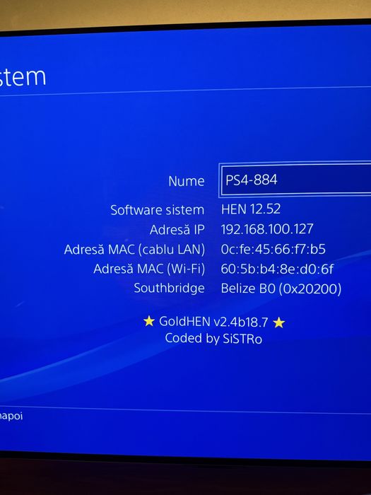 PlayStation 4 500GB - modat GoldHEN 12.52