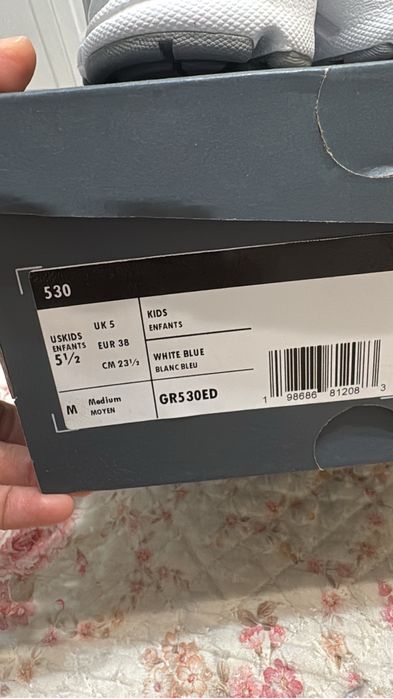 Кроссовки New balance оригинал размер 37,5-38