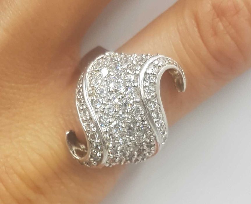 Deosebit inel vintage din argint model superb