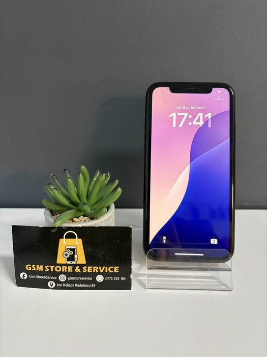 Iphone Xr 64Gb Black 2 Ani Garantie Gsm Store&Service