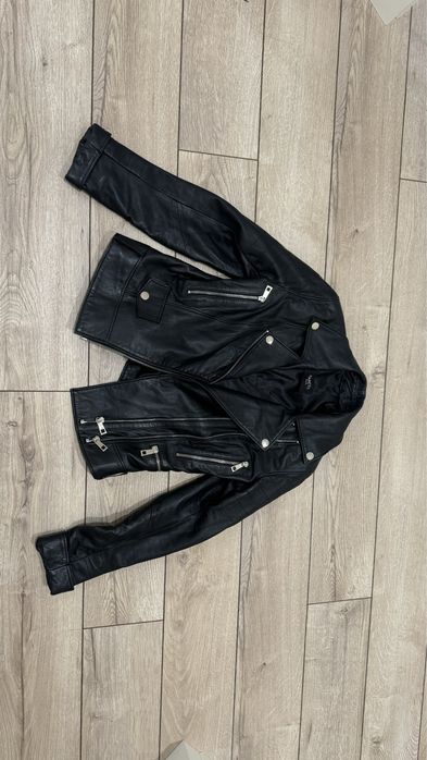 Кожаная куртка Пр-во Италия, размер  S