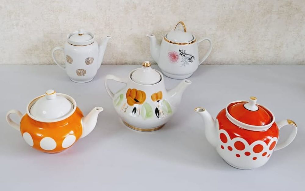 Форфоровые чайники