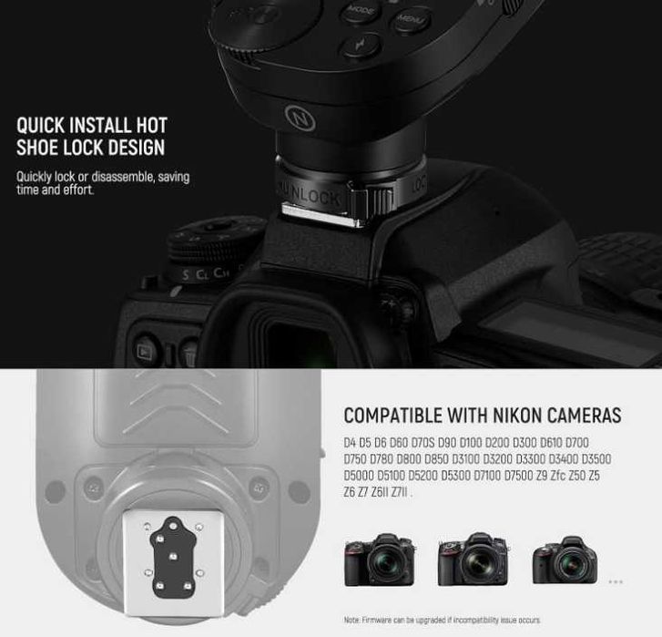 NEEWER QPRO-N TTL Безжичен Спусък за Светкавица