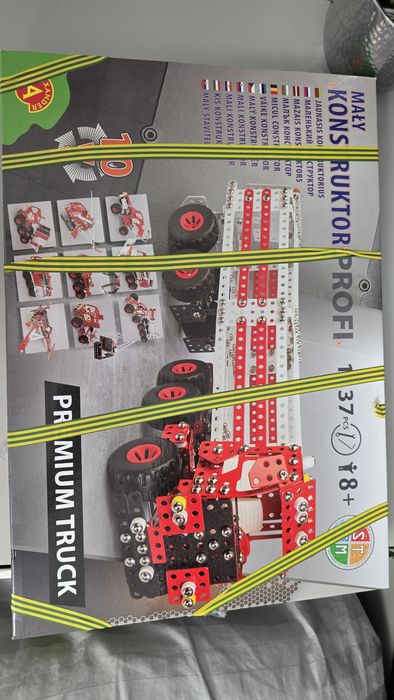 Joc construcție metalic - Camion 1137 piese