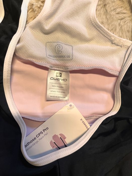 Pantaloni scurti ciclism  Owayo  cu bretele nou cu eticheta
