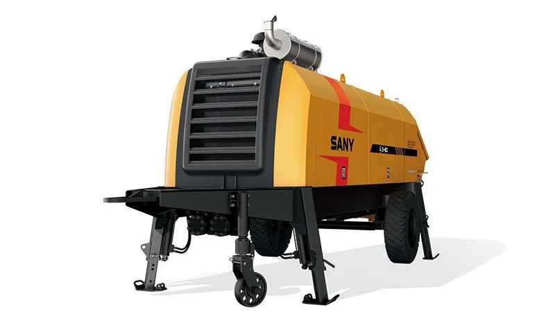 Стационарный бетононасос SANY HBT5008C-6   (Дизельный Электрический)