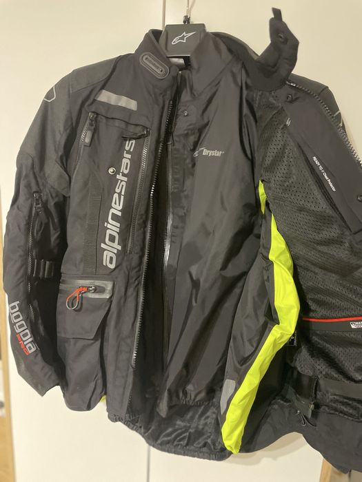 Перфектно!!! Мото аке Alpinestars/Алпинстарс Bogota Pro Drystar - черно М размер