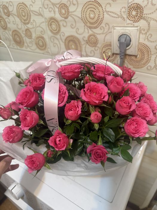 Букеты цветов роза