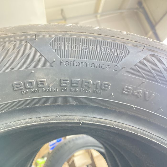 Good Year EfficientGrip Performance 2 205/55/16 94v