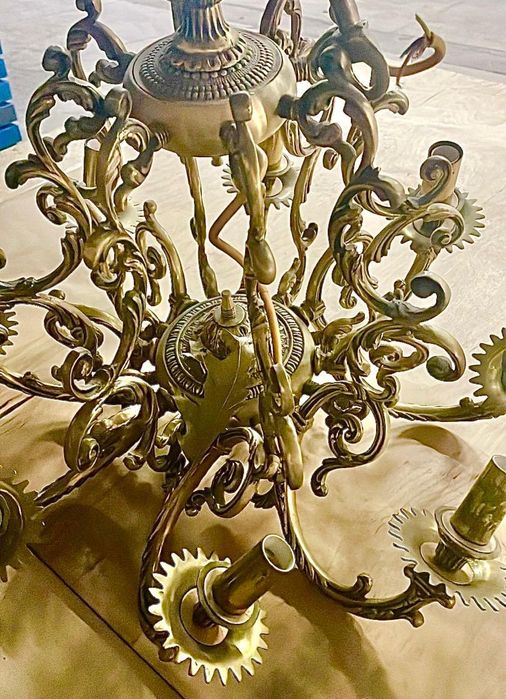 Люстра антиквариат