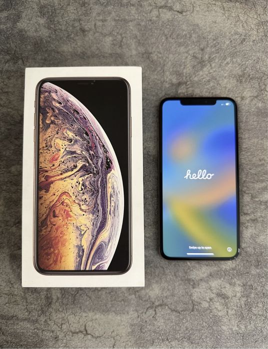Iphone xs max 256 gb gold ideal