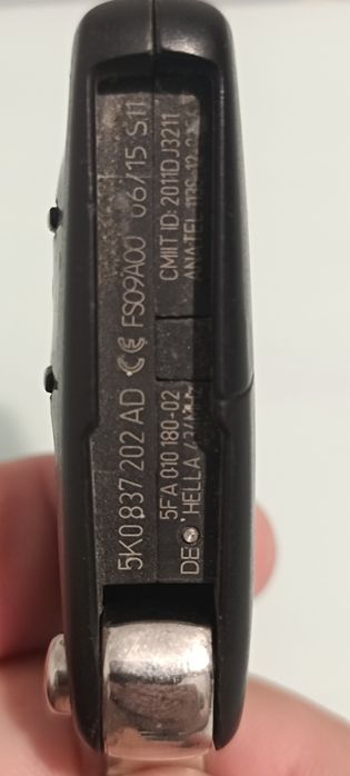 Продам ключ зажигания