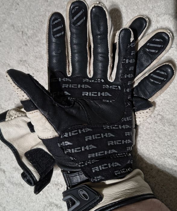 Mănuși moto vară din piele naturală, Richa, S