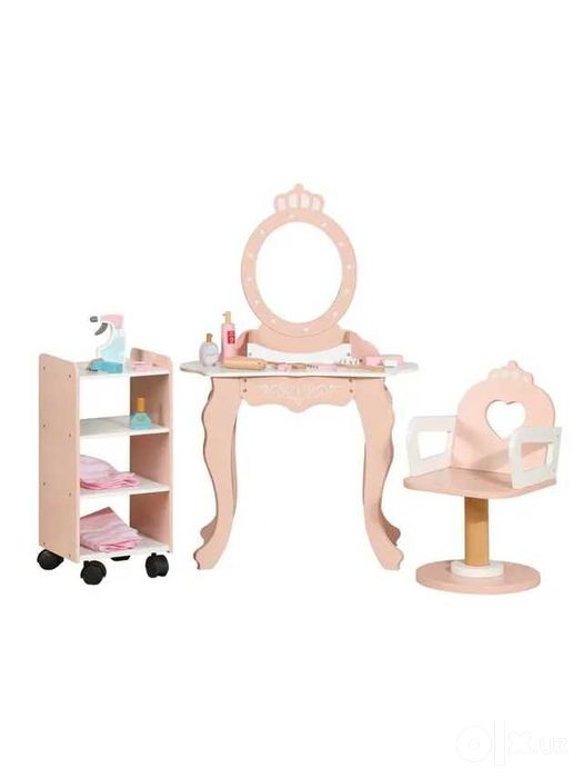 Pushti salon o’yin to’plami: ko’zguli stol/Детский набор Салон красоты