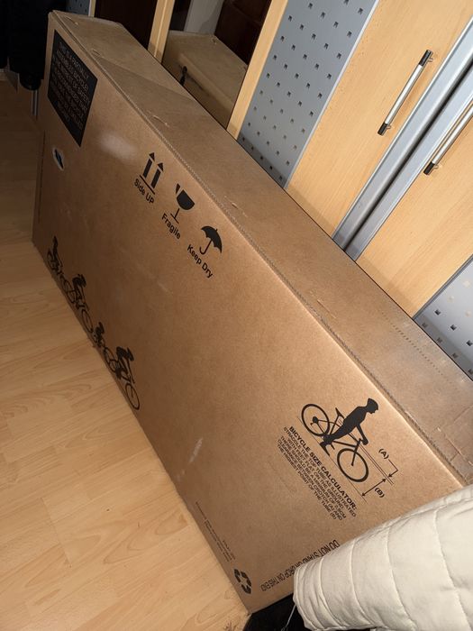 Bicicletă DHS nouă, neasamblată