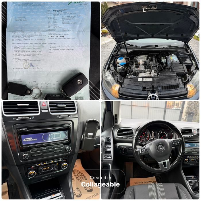 Volkswagen Golf 6 ~ Editie Match ~ Km 186000~ TUW ~ Istoric Ok