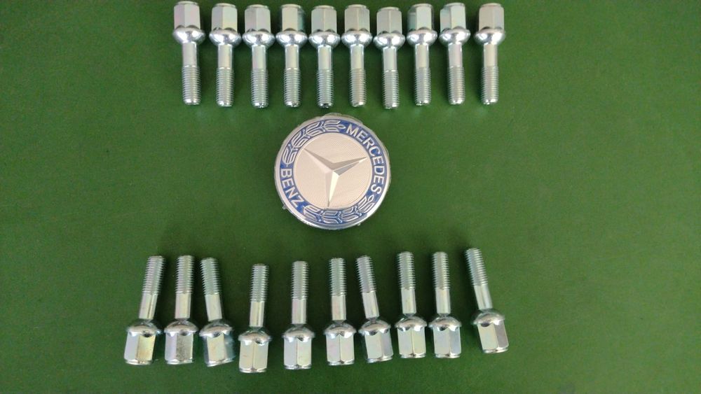 Prezoane Mercedes 40 mm / 65 mm  M12 x 1,5  cap Semisferic