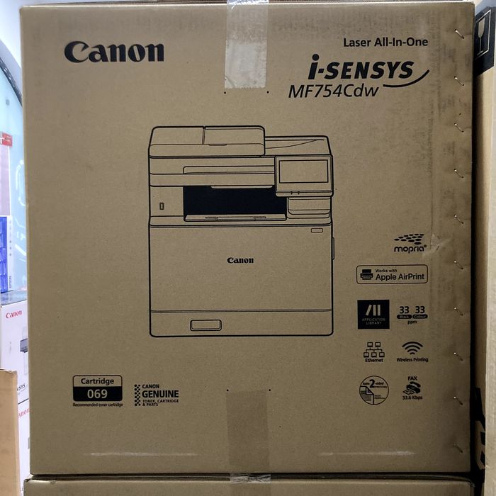 Canon i-SENSYS MF754Cdw цветной лазерный 

• Тип устройства: МФУ (Цве