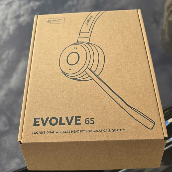 Casti Jabra Evolve 65 TE Microfon Bluetooth Wireless USB-C Sigilate