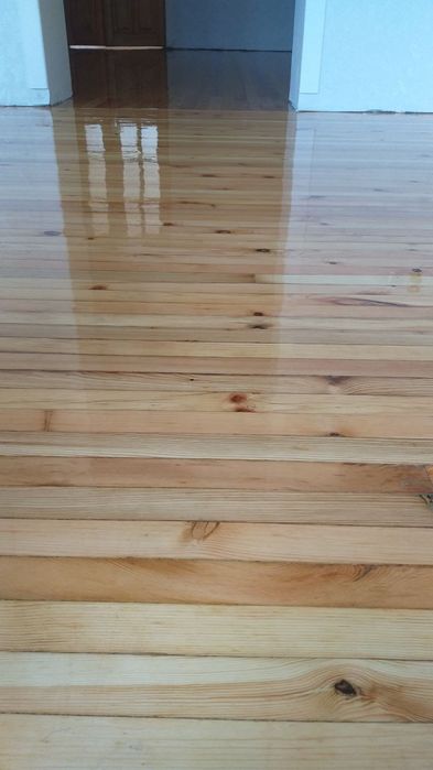 Шлифовка пол паркет